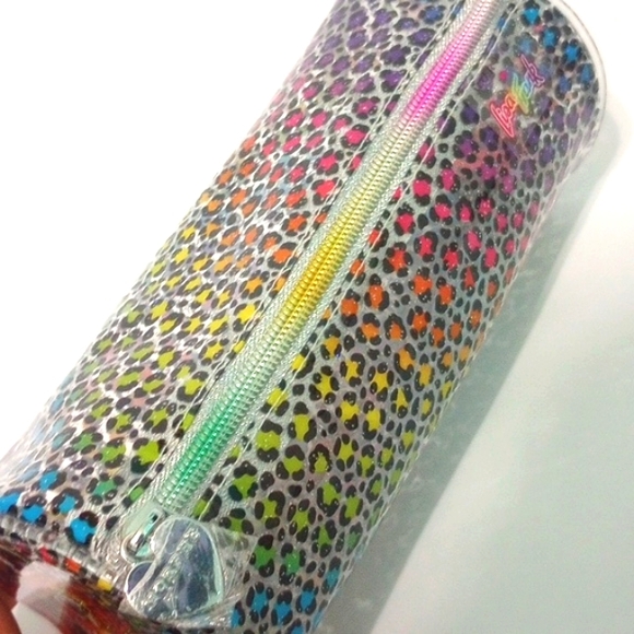 Lisa Frank X Morphine Neon  Leopard  Cosmetics Pouch - Picture 4 of 5
